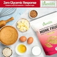 thumbnail image 2 of DureLife Golden Monk Fruit Sweetener Sugar Substitute Monkfruit Keto Brown Sugar Replacement 5lb, 2 of 7