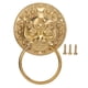 thumbnail image 2 of Aldaba De Puerta Con Cabeza De Animal, Aldaba De Puerta Con Diseño De Apariencia Vintage, Resistente A La Corrosión, Fácil De Instalar Para Gabinetes Para Puertas Para Cajas De, 2 of 7