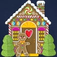 thumbnail image 3 of CafePress - Gingerbread House Dark T Shirt - Men's Classic Graphic Cotton T-Shirt, 3 of 4
