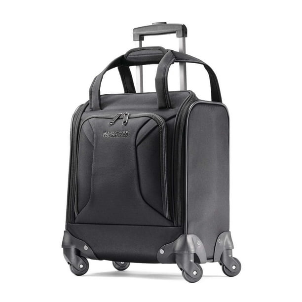american tourister zoom underseater tote spinner