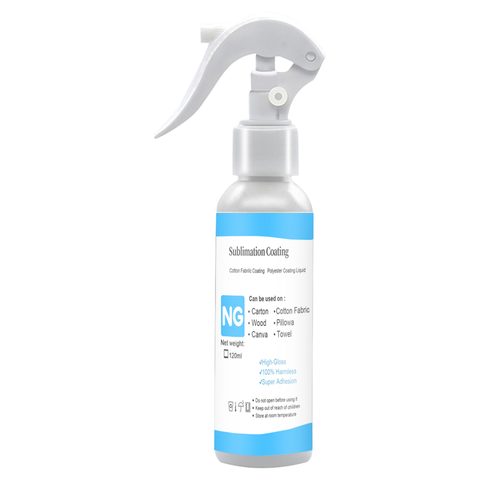 Heat Sublimation Coating Spray Selfdrying Nobake Coating Fluid Good