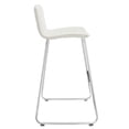 thumbnail image 4 of Modway Dive Bar Stool in White, 4 of 5