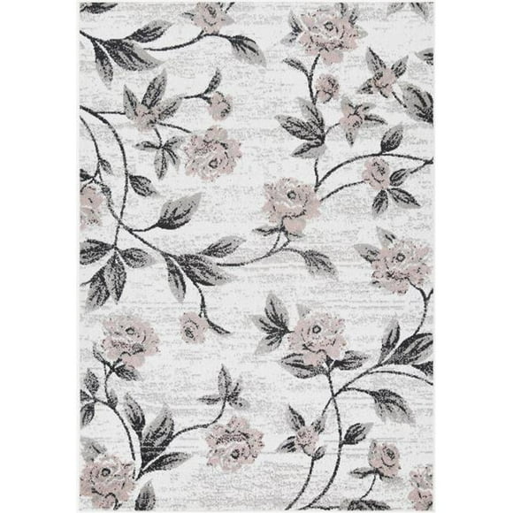 Lbaiet DN509P57 5 x 7 Pi. Danby Luna Tapis Floral&44; Rose