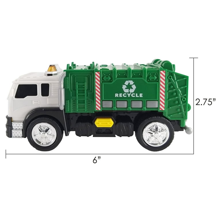 Adventure Force Light Sound Mini City Service Vehicle Recycling Truck