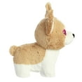 thumbnail image 2 of Aurora - Small Brown Valentine - 7.5" Luvs-Ya Corgi - Heartwarming Stuffed Animal, 2 of 4