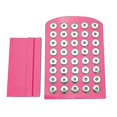thumbnail image 3 of Snap Button Jewelry Acrylic Display----18MM-24pcs-blue--Product code 81454 18MM-24pcs-blue, 3 of 4