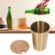 thumbnail image 5 of Taza Para Beber, Taza De Cerveza Apilable, Inofensiva, De Acero Inoxidable A Prueba De Herrumbre, De Una Sola Capa Con Tapa Para Fiesta Para El Hogar ANGGREK FJ3118, 5 of 8