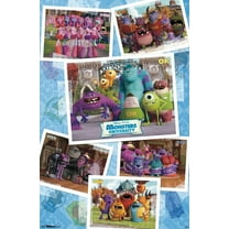 Disney Pixar Monsters University - Grid Wall Poster, 22.375" x 34"
