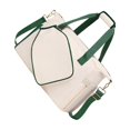 thumbnail image 2 of fastboy Pickleball Racket Bag Lightweight with Zipper Handbag Bag Pickleball Black Green Racquet White Green, 2 of 6