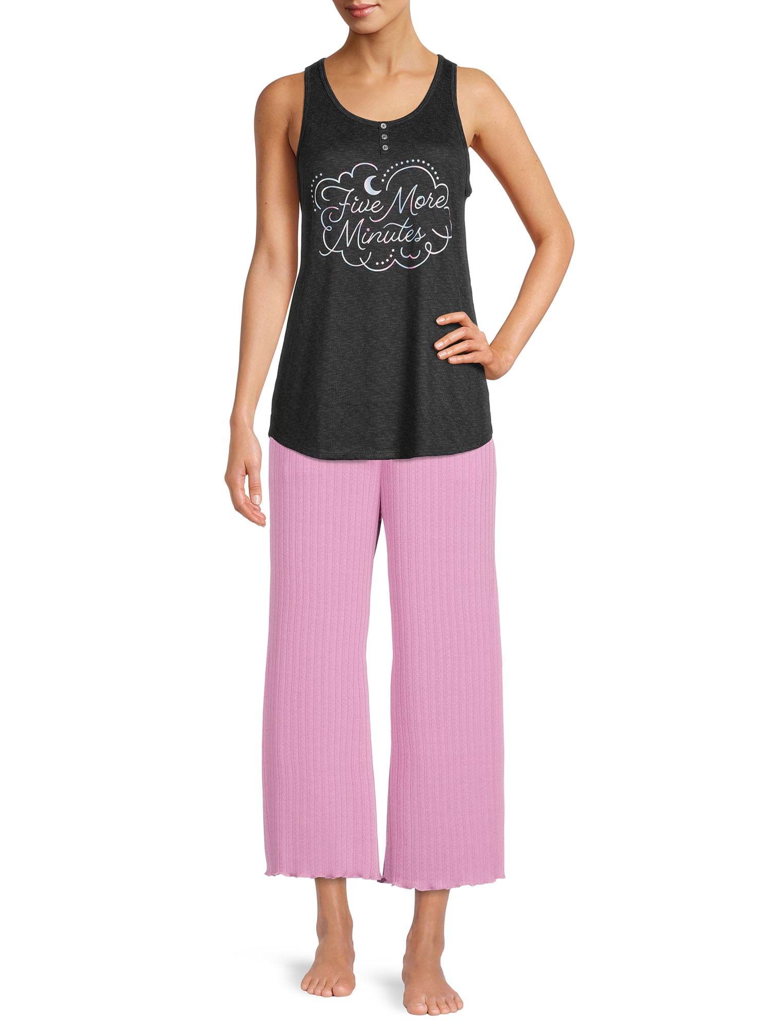 Secret Treasures Women's and Women's Plus Wide Leg Pants