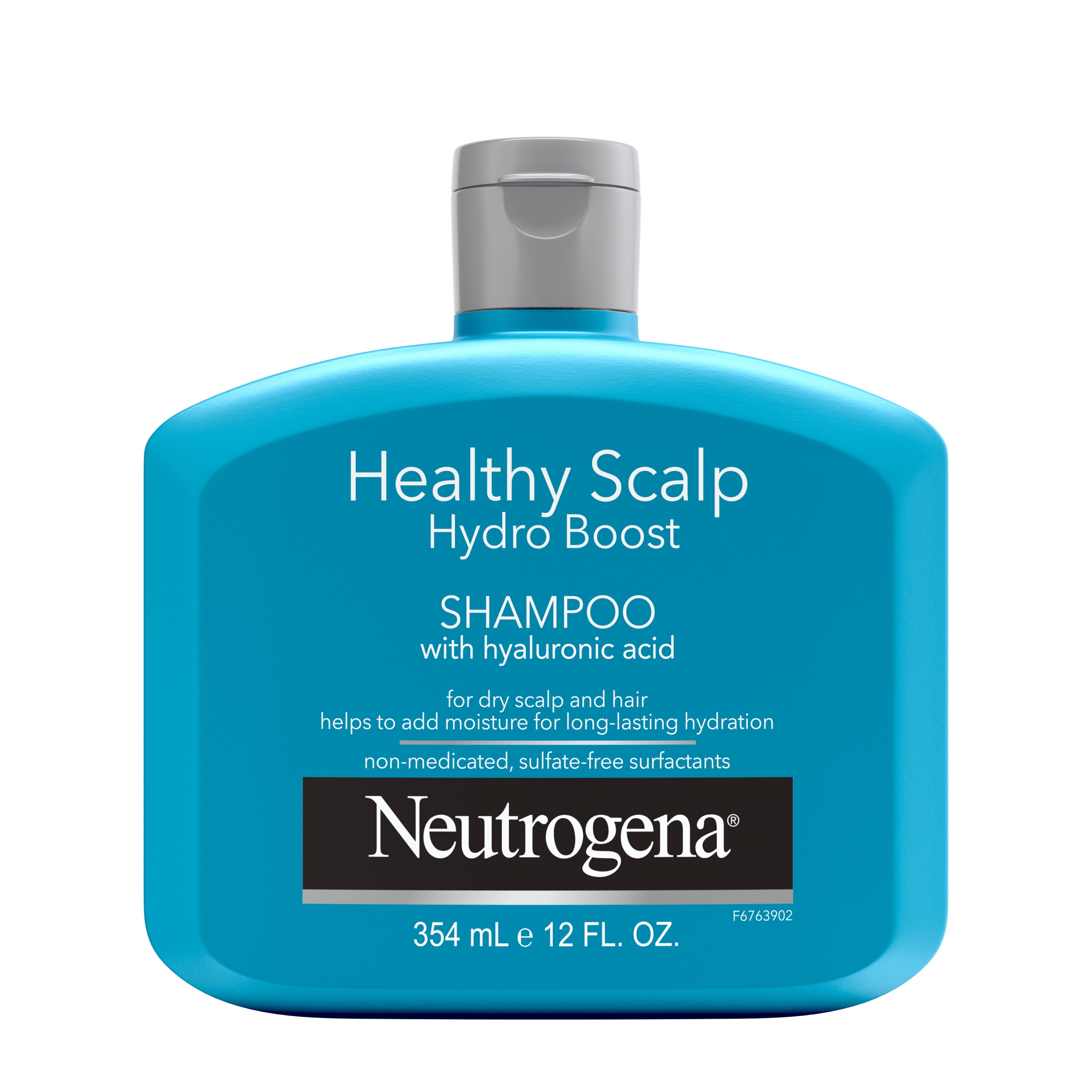 Neutrogena Hydrating Shampoo for Dry Scalp & Hair with Hyaluronic Acid, Healthy Scalp Hydro Boost, Sulfate-Free Surfactants, Color-Safe, 12 fl oz