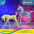 thumbnail image 2 of Breyer Classics Freedom Series Zoe and Zander Unicorn Foals 2 Figure Set - 1:12 Scale, 2 of 6