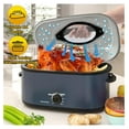 26 Quart Electric Roaster Oven with Visible & SelfBasting Lid, Large