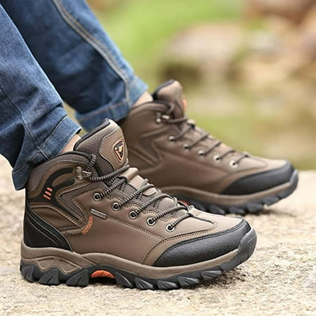 

WOXINDA Couple Mesh Breathable Hiking Shoes Outdoor Non-Slip Hiking Climbing Shoes