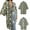 Noir, variante sur LOVZFMLL Cardigan pour Femmes Kimono Fluide Cardigan Robe Ouverte Blouse en Mousseline Imprimée Hauts Amples