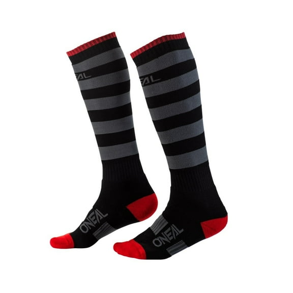 ONeal Pro MX Scrambler Socks (OSFM, Black/Red)