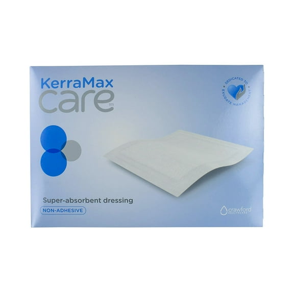 KerraMax Care Sterile Super Absorbent Dressing Rectangle 8 x 9" PRD500-240 10 per Box