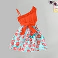 thumbnail image 5 of IROINNID Toddler Girl Princess Dress Sleeveless Girls Summer Dresses 4T, 5 of 6