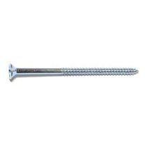#10 x 3-1/2" Zinc Plated Steel Phillips Flat Head Wood Screws WSFS-371