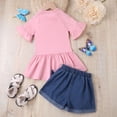thumbnail image 5 of Zshosam Kids Summer Clothes Baby Girls and Toddler Tank Top and Shorts 2 Piece Outfit Set Size 4T 5T,(Pink 4-5 Years), 5 of 7