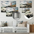thumbnail image 4 of Designart "Lighthouse in Eastern Canada II" Nautical & Beach Metal Art Living Room, 4 of 5