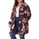 thumbnail image 4 of Cárdigan Floral Ligero para Mujer de Talla Grande Agnes Orinda 1X Rojo Marrón, 4 of 6