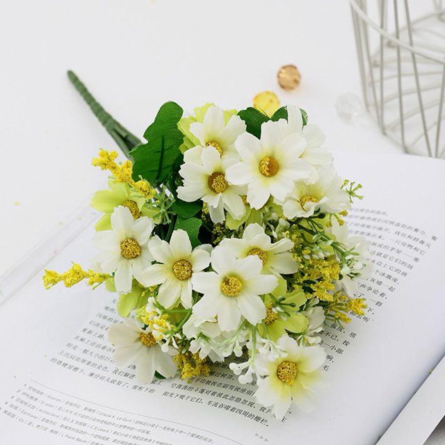 Wmool chrysanthem er bouquet, artificial ers, Valentine's ers Day