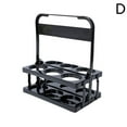 thumbnail image 6 of Drink Rack Carrier with Handle,Plastic Cup Carriers for Drinks,Foldable Drink Delivery Carrier,Portable Cup Holder Accessories,Reusable Drink Caddy with Tray for Coffee, Beverages,Beer, 6 of 9