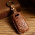 thumbnail image 6 of Car Key Case Cover Key Bag For Audi a1 a3 8v a4 b9 a5 a6 c7 q3 q5 q7 tt Holder Shell Auto Keychain Protect Set Accessories, 6 of 17