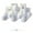A-Light Blue2, variant on Kids Toddler Short Socks 5 Pairs Robot Electronic Breathable Mesh Ankle Socks Daily Children Cute Low Cut Socks