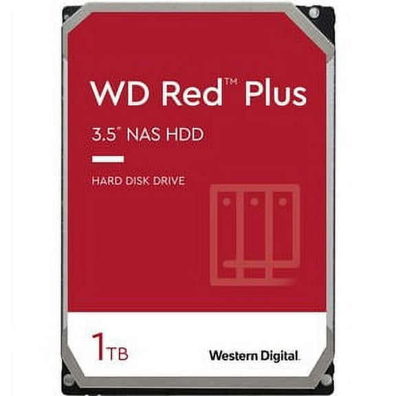 WD Red 1TB NAS Hard Disk Drive - 5400 RPM Class SATA 6Gb/s 64MB Cache 3.5 Inch - WD10EFRX