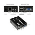 thumbnail image 4 of SGEYR 656ft VGA KVM Extender USB Keyboard Mouse K/M Extensor Extender over Single UTP CAT5e/6 RJ45 Splitter up to 200m, 4 of 6