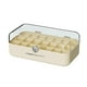 thumbnail image 3 of Estuche de almacenamiento de joyería Yinane Beige con Tapa transparente, 3 of 5