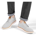 thumbnail image 2 of Zapatos Semiformales BMNY Para Hombre Con Cinta Tipo Choclo Gris Talla 27.5, 2 of 4