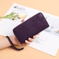 thumbnail image 7 of LOUEBICA Wallet Women Leather RFID Blocking Wristlet wallets Ladies Clutch with Floral Pattern for Phone and Card, 7 of 7