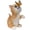 B, variant on Butterfly Cats Statue Garden Ornament Solar Light Decors Home Yard Statue Resin Cats Figurine for Garden Decors