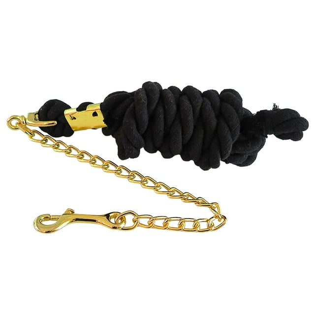 Leading Rope with Chain Professional Swivel Buckle Durable Soft .5m