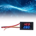 thumbnail image 4 of Voltmeter Ammeter, Multimeter Panel Double 3-Digit 0.28in LED Digital Tube PCB Electrical Equipment  For Wiring For Circuit Protection 10A,50A,100A, 4 of 8