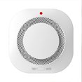 thumbnail image 1 of Detector de humo Alarma contra incendios con sensor fotoeléctrico avanzado, detector de humo Wi-Fi, notificaciones con servicio de monitoreo profesional opcional, paquete de 1, 1 of 5