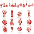 thumbnail image 5 of Christmas Themed Candy Paper Gift Pendant Christmas Tree Decoration Pendant/ Themed Candy Decoration Pendant Christmas Ornaments 24Pcs/Set, 5 of 8