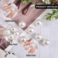 thumbnail image 4 of U8MO 6x Faceted Acrylic Pearl Beads for Jewelry Making Wedding Party Home Decoration, 4 of 4