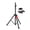 AS SHOW, variant on 5 Core Speaker Stand Tripod Floor Adjustable Up to 48 Inch DJ Studio Monitor Stands Short Pole Mount - SS HD 1PK 4FT
