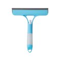 thumbnail image 1 of 1pc Shower Squeegee, Bathroom Window Squeegee, Multi-Function Double Sided Cleaning Tool with Watering Can for Shower, Bathroom, Mirror, Window Cleaning, Tile (Blue), 1 of 4