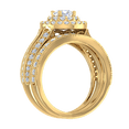 thumbnail image 2 of 1 1/2 Carat Diamond Bridal Ring Band Set in 14K Yellow Gold (Ring Size 4.75), 2 of 4