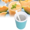 thumbnail image 3 of YAHHU Slushie Maker Cup 6 oz / 180ml Quick Freezing Smoothie Cooling Cup for DIY Frozen Drinks Juice Beverages Blue Portable Squeeze Slushy Maker for Home Kitchen Party Kids and Adults Gift, 3 of 9