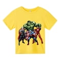 thumbnail image 3 of Camiseta deportiva de algodón de manga corta para niños y niñas de Hulk, camiseta deportiva de verano de manga corta de Marvel, camiseta de superhéroe para niños, 3 of 4