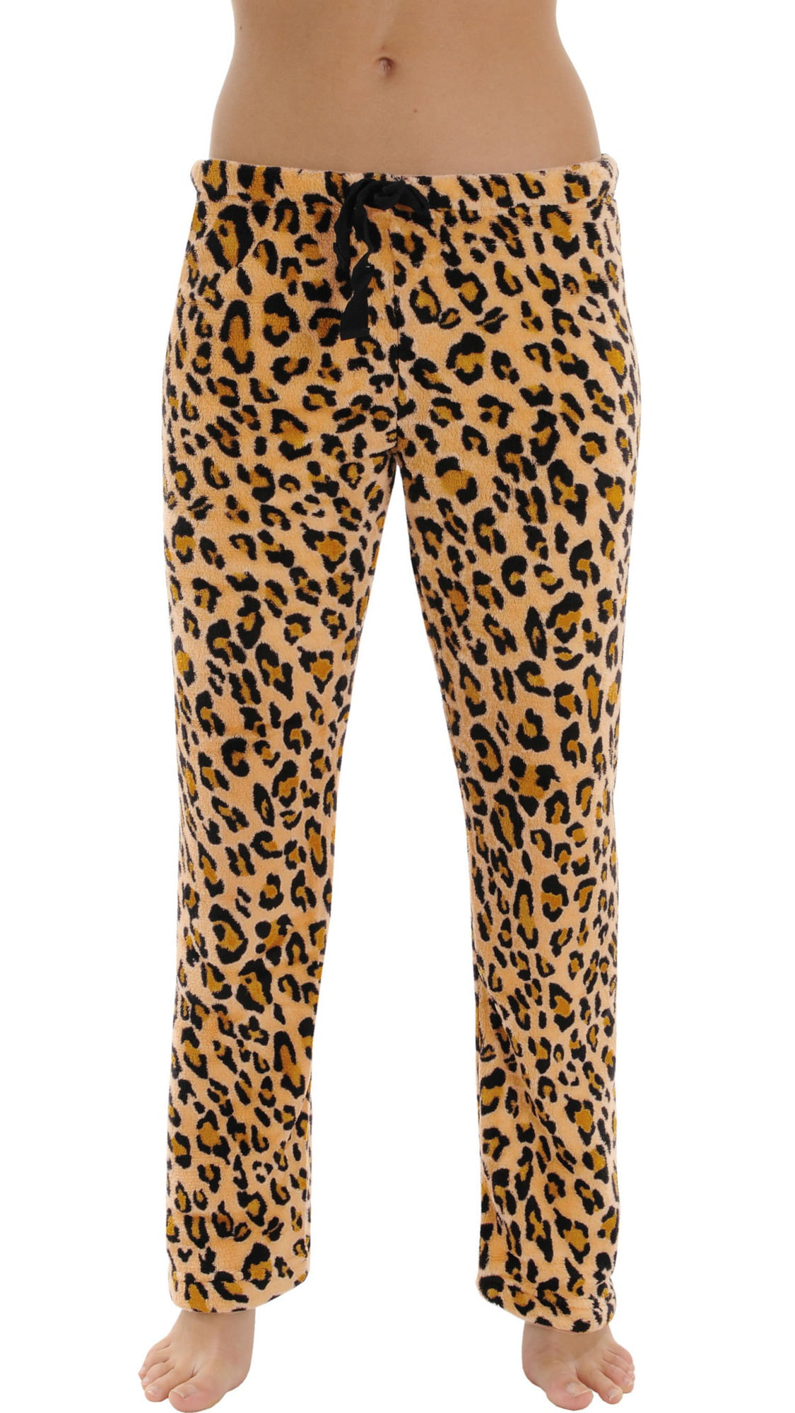 Personalized RNK Shops Giraffe Print Womens Pajama Pants Brown XS