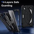 thumbnail image 3 of Case For iPad mini 6 (2021) / mini 7 (A17 Pro) 2024 8.3 inch Multi-Protective Cover With Stand and Pen Holder, 3 of 8