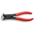 thumbnail image 1 of Pinzas de corte extremo KNIPEX rojas y plateadas de 16 cm, 1 of 2