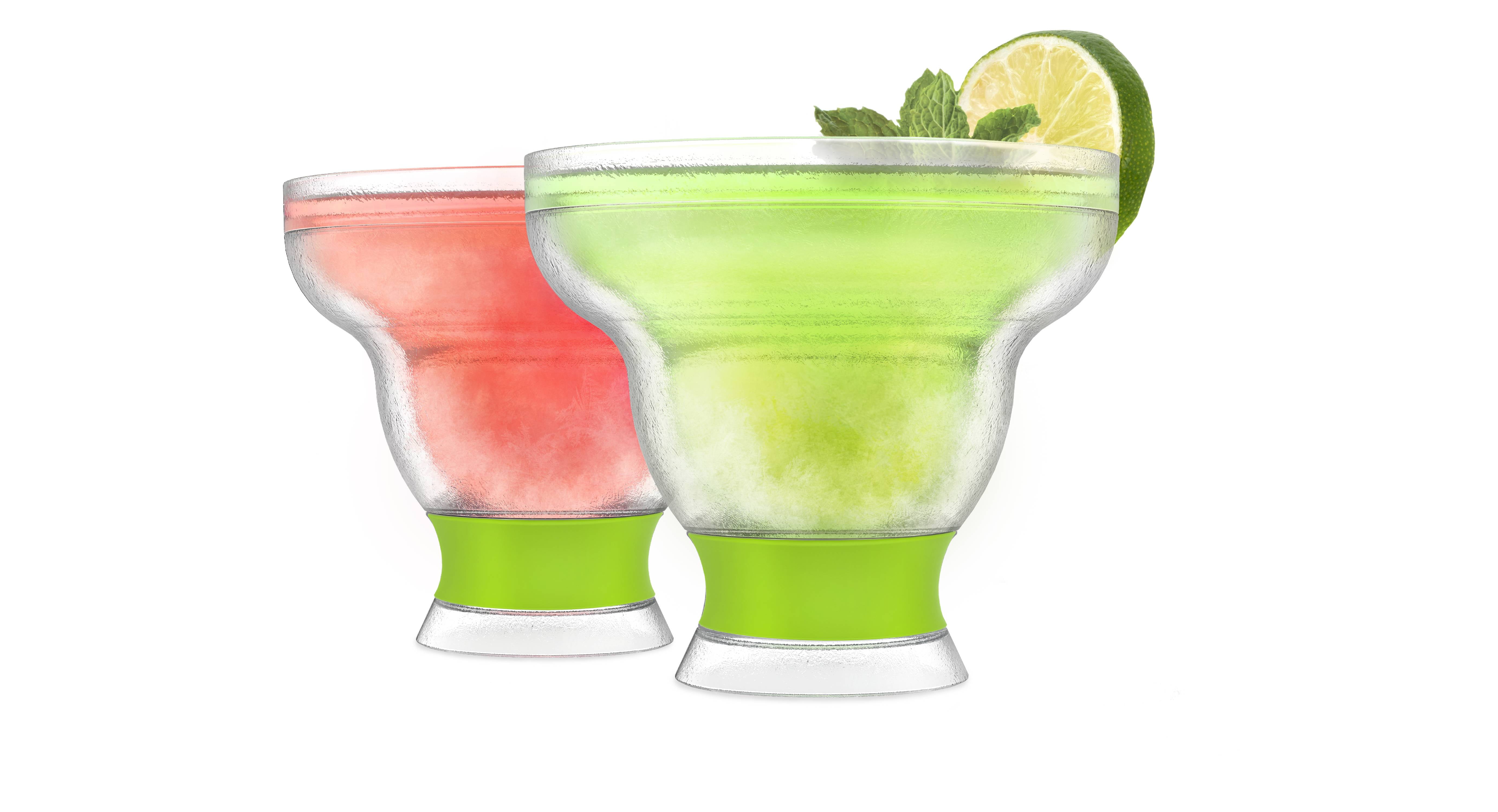 Margarita FREEZE Cooling Cups in Green (set of 2) by HOST